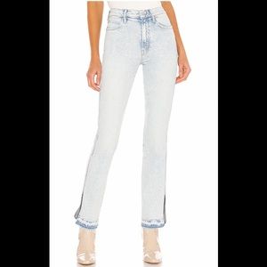 Mother Rascal Slice Undone Hem Denim | Finale